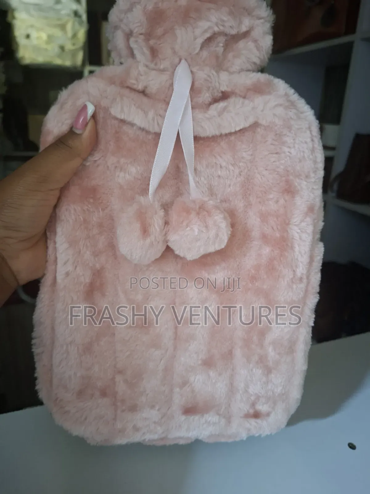 Rubber Fluffy Hot Water Bottle