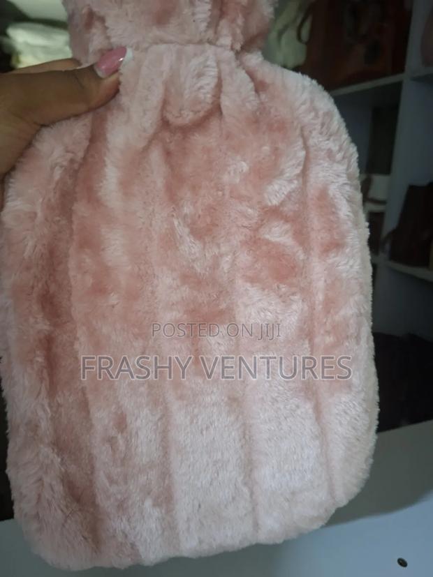 Rubber Fluffy Hot Water Bottle - thumbnail 2