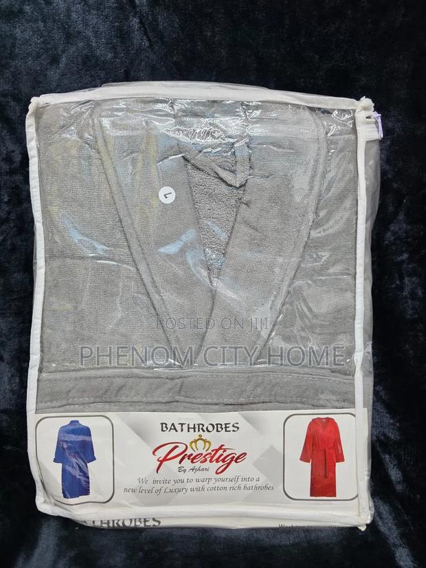 Adult Size Cotton Bathrobes