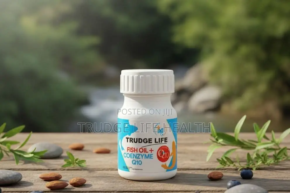 Trudge Life Advanced Omega 3 + Coenzyme Q10 "A Dietary Supplement"