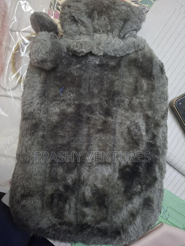 Hot Water Bottle ,Hot Water Bottle With Fluffy Covers - thumbnail 2