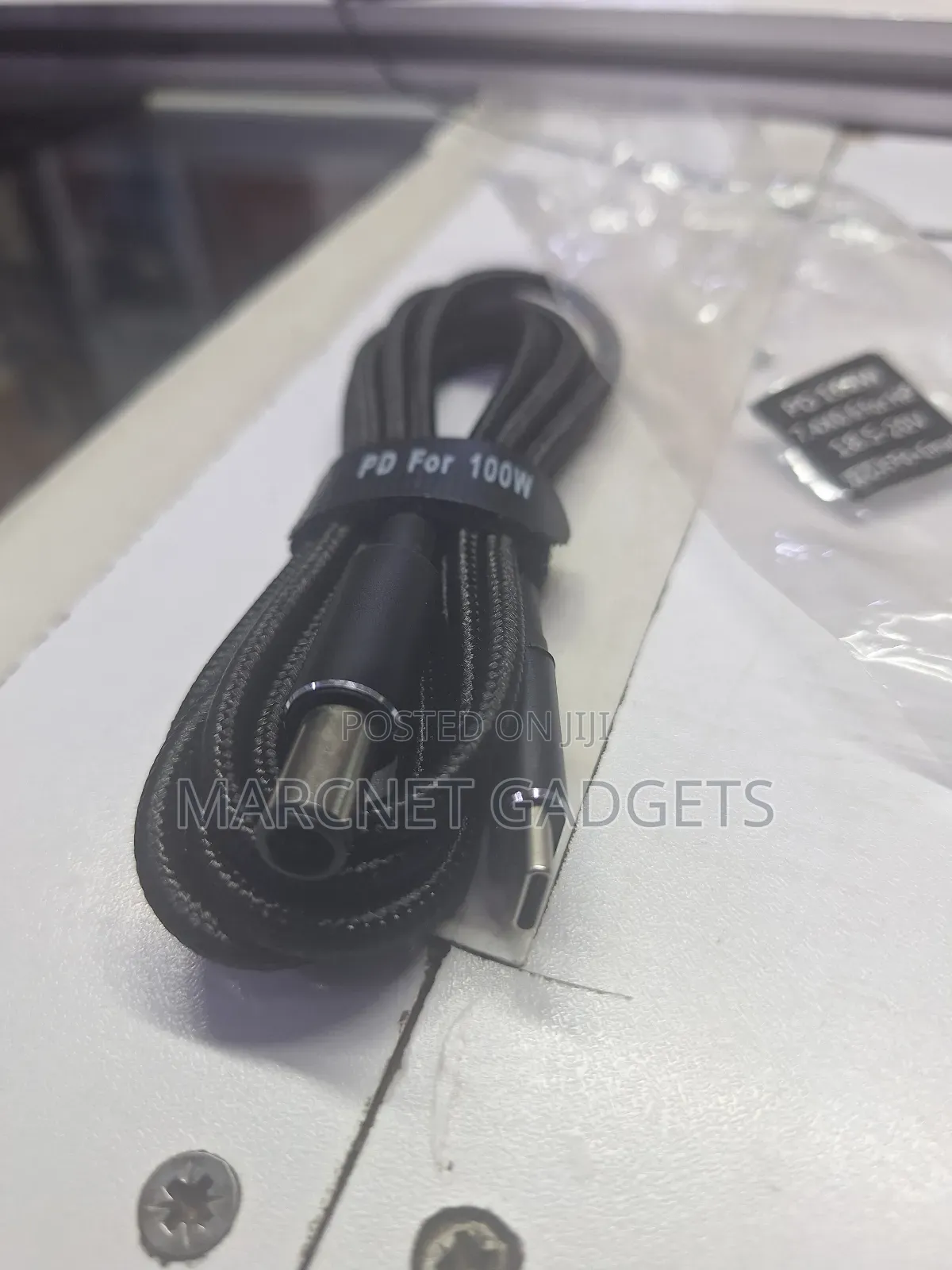 Hp Pd 100w Usb C 18.5-20v Big Pin Cable for Use With Type C Powerbank