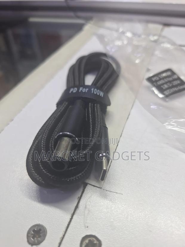 Hp Pd 100w Usb C 18.5-20v Big Pin Cable for Use With Type C Powerbank