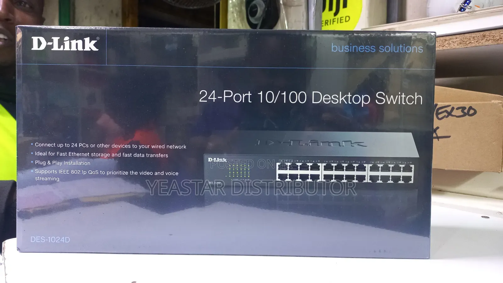 Des -1024d D-Link 24 Port Switch