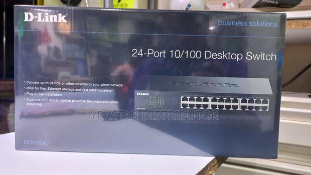 Des -1024d D-Link 24 Port Switch - thumbnail 2