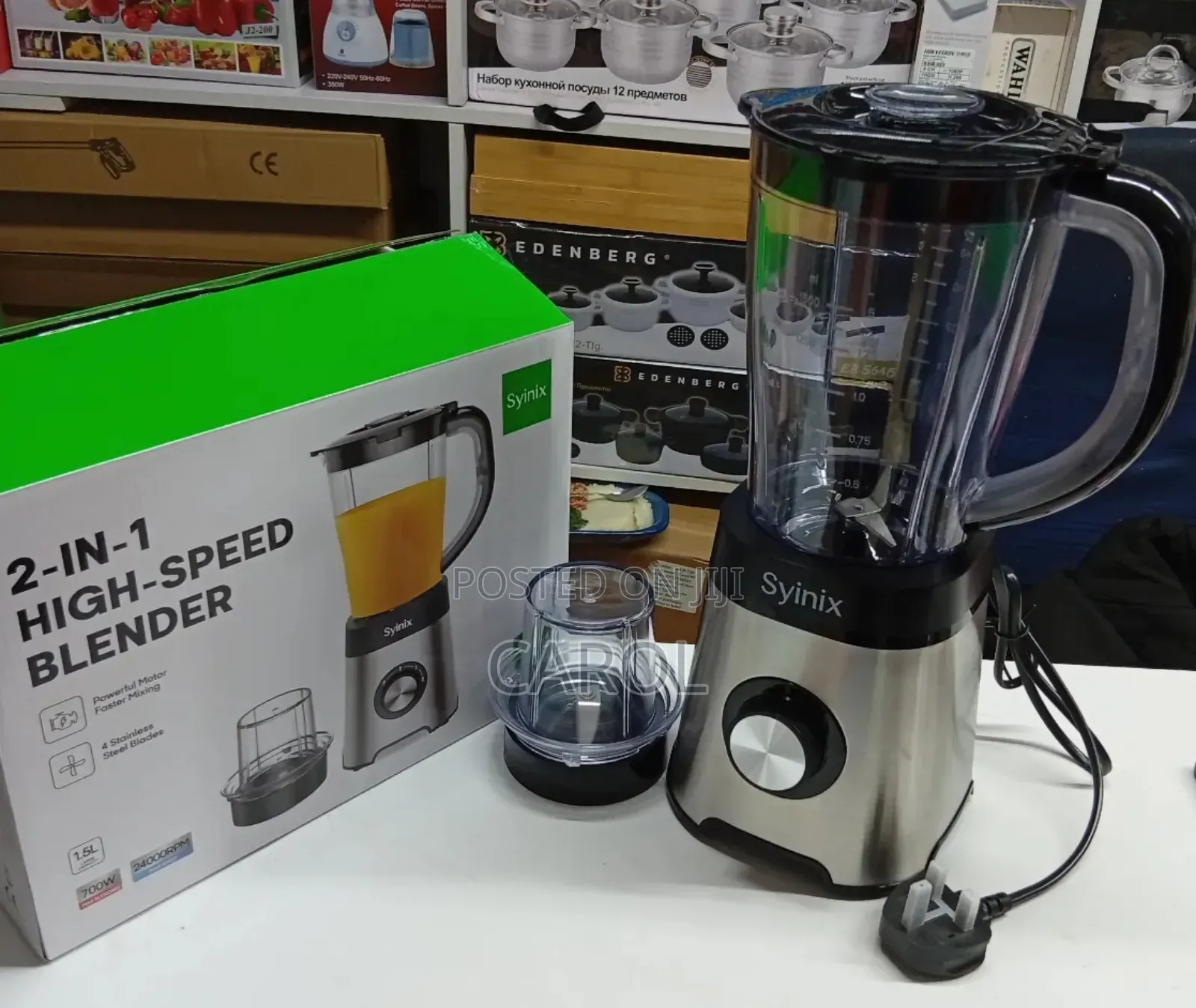 Syinix 2 in 1 Blender Available