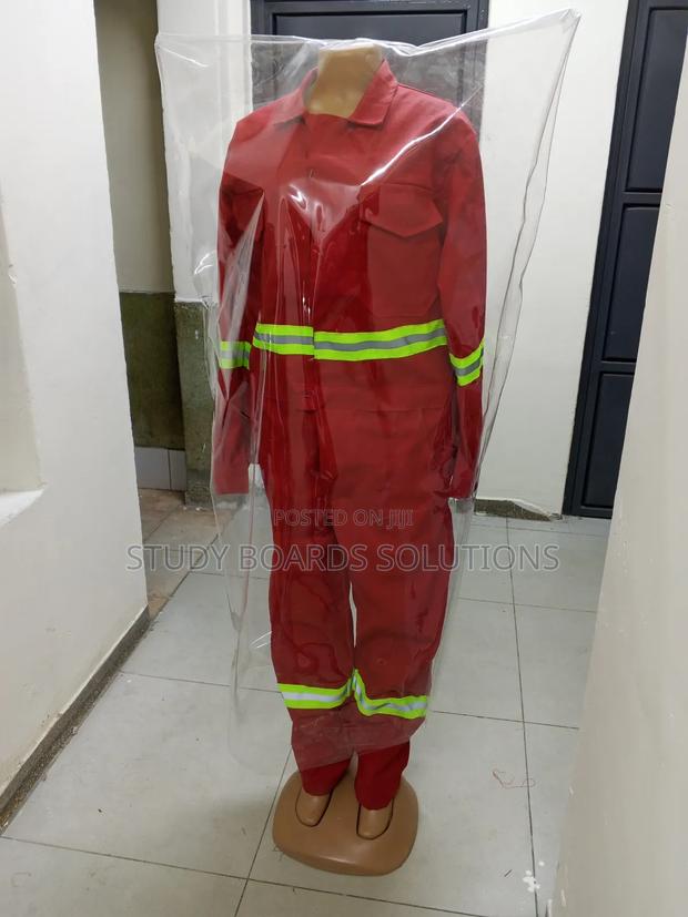 Overall Dust Coat With Reflectors - main view