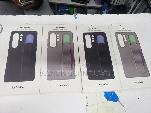 Samsung S23, S24, S25 Ultra Standing Grip Case With Holder