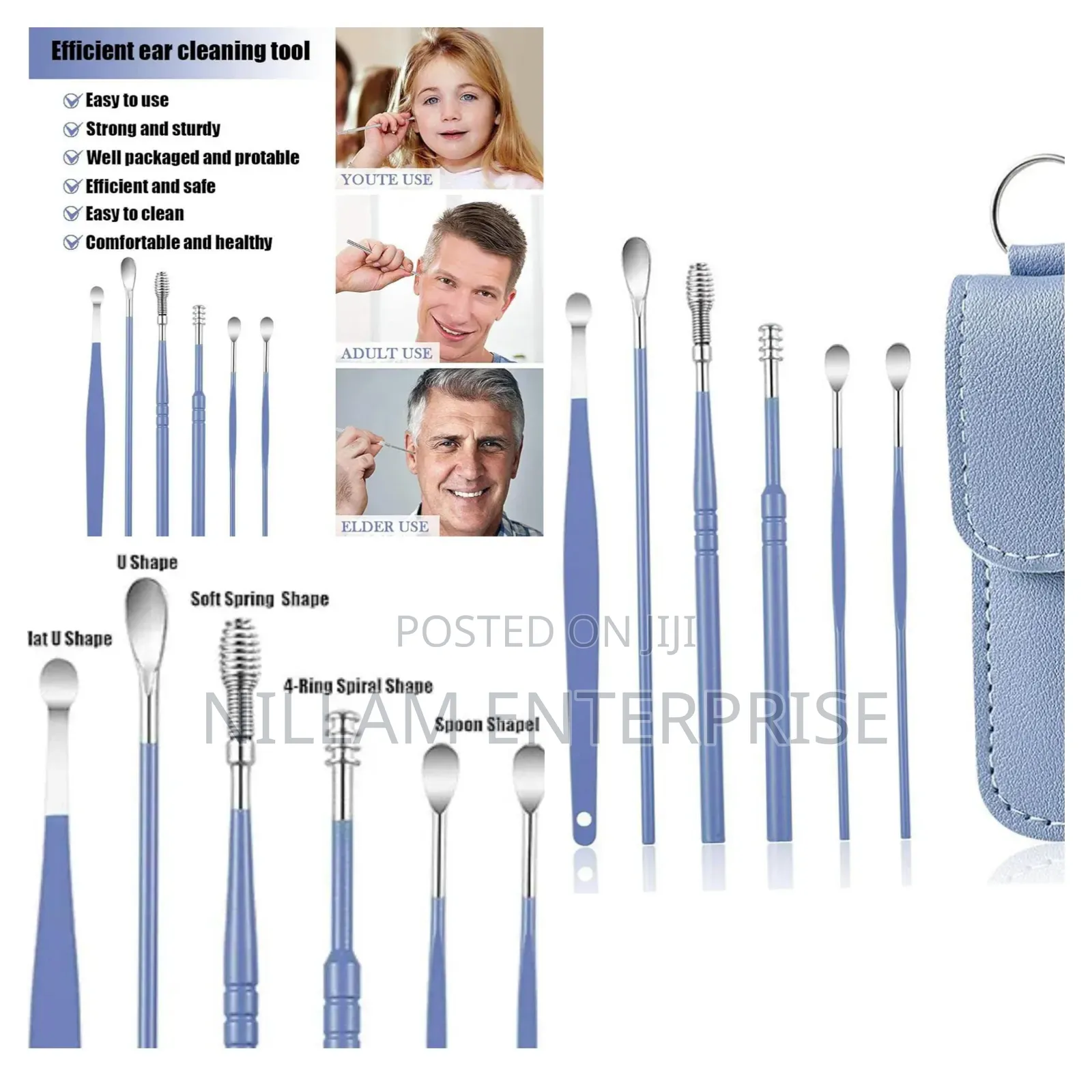 6 PCS Set Wax Removal Kit