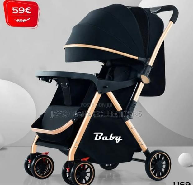 Twin Stroller Set 3–36m | One-Click Fold Shockproof - thumbnail 3