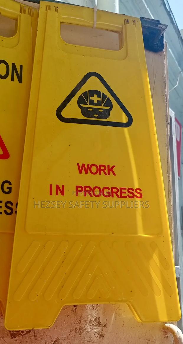 Work In Progress A-frame Caution Board