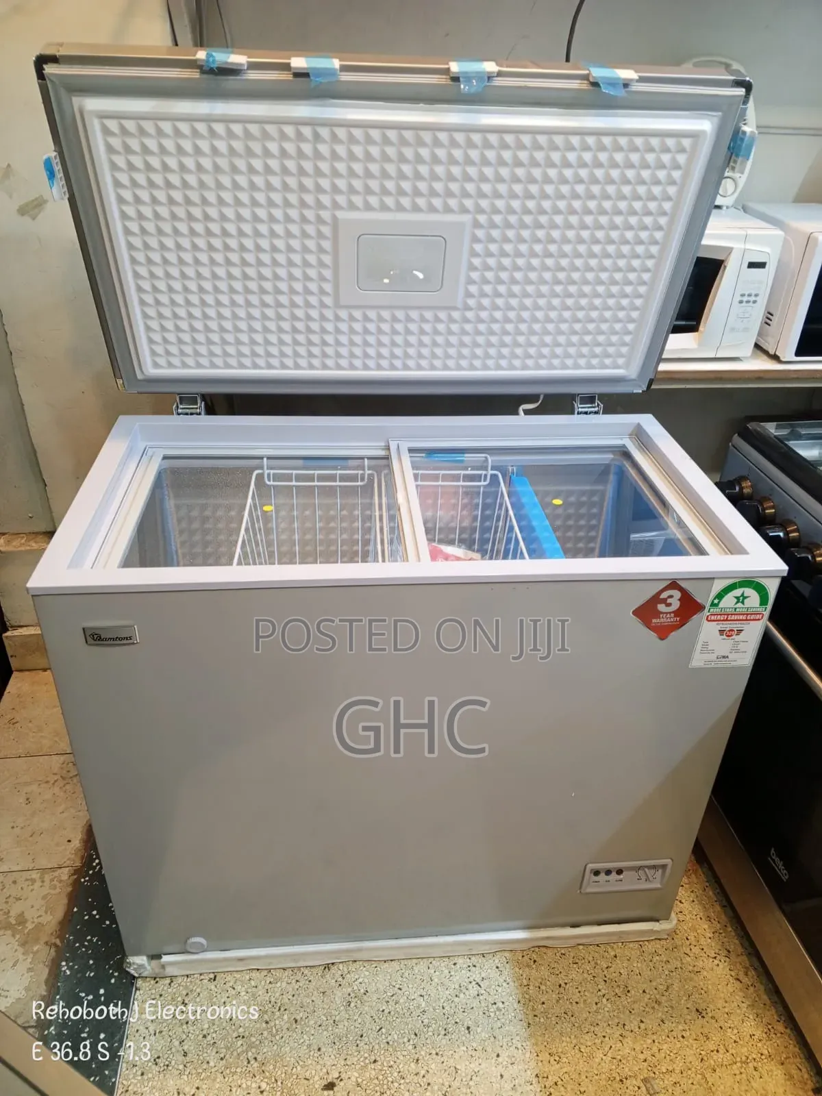 Gray Deep Freezer (Ramtons)