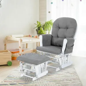 Nursing Glider Chair + Ottoman | Smooth Soothing