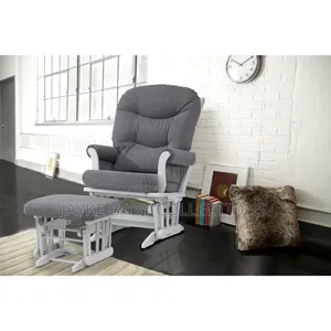 Nursing Glider Chair + Ottoman | Smooth Soothing