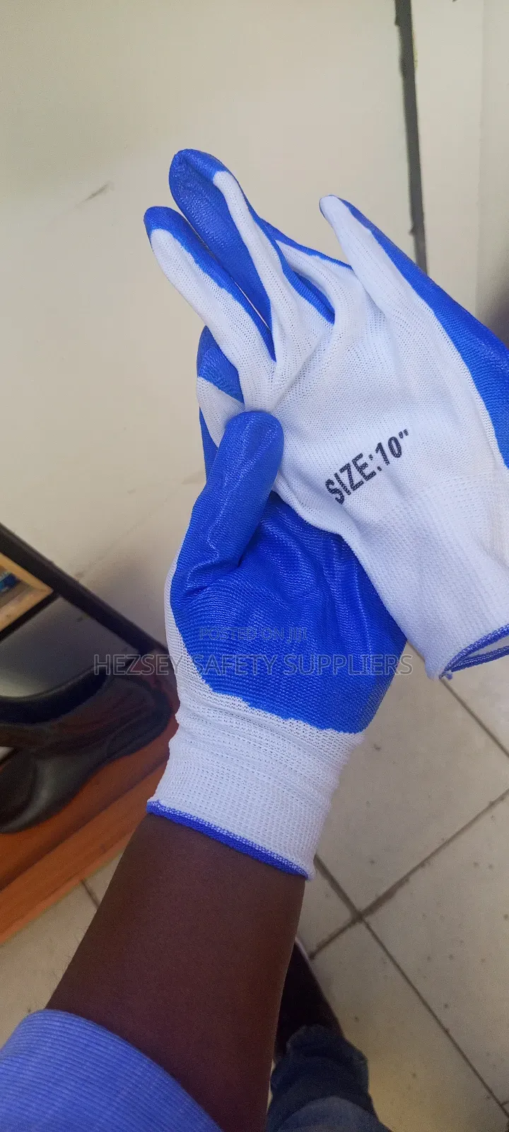 Nitrile Coated Safety Gloves