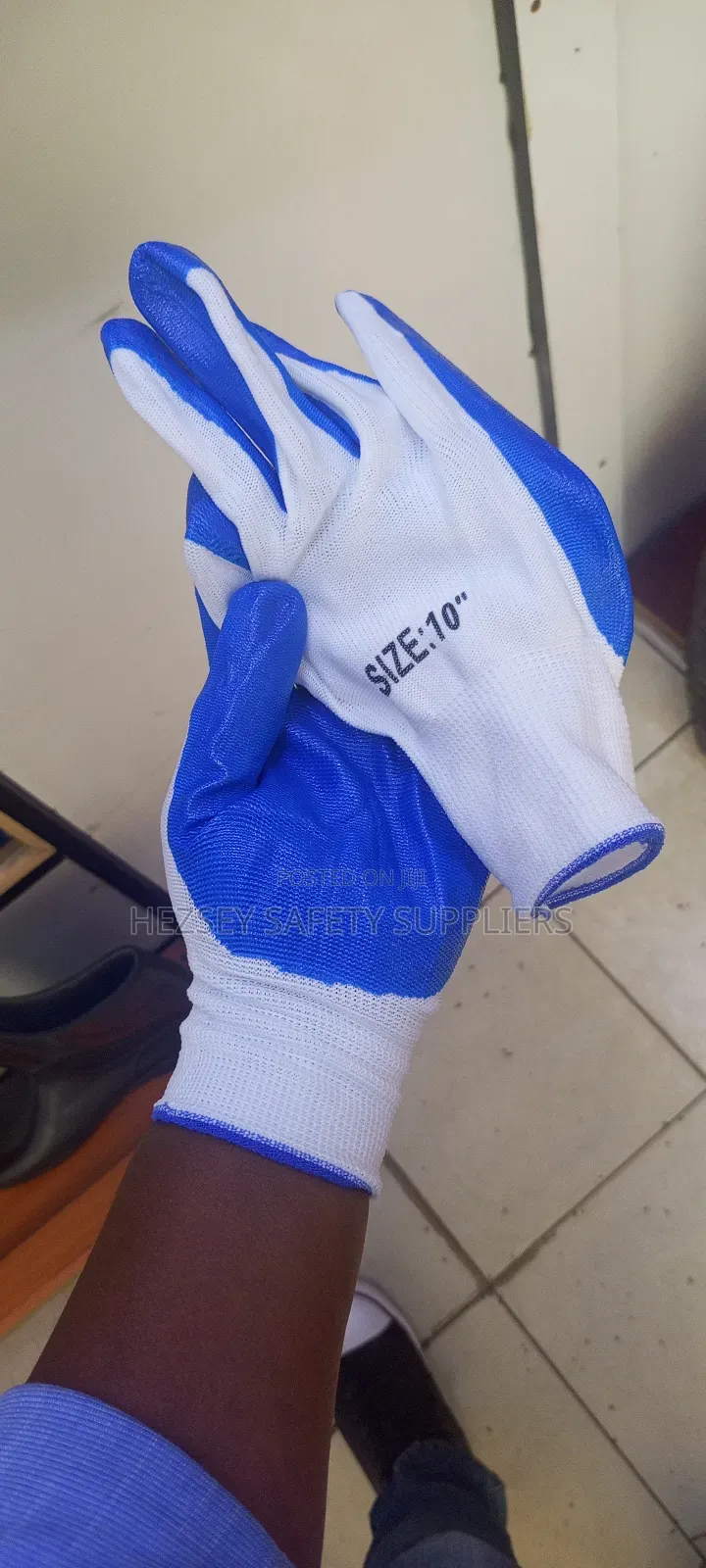 Nitrile Coated Safety Gloves