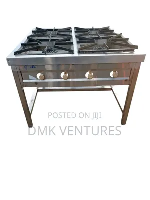 Surprising Stainless Steel Four Burners Kitchen Gas Cooker