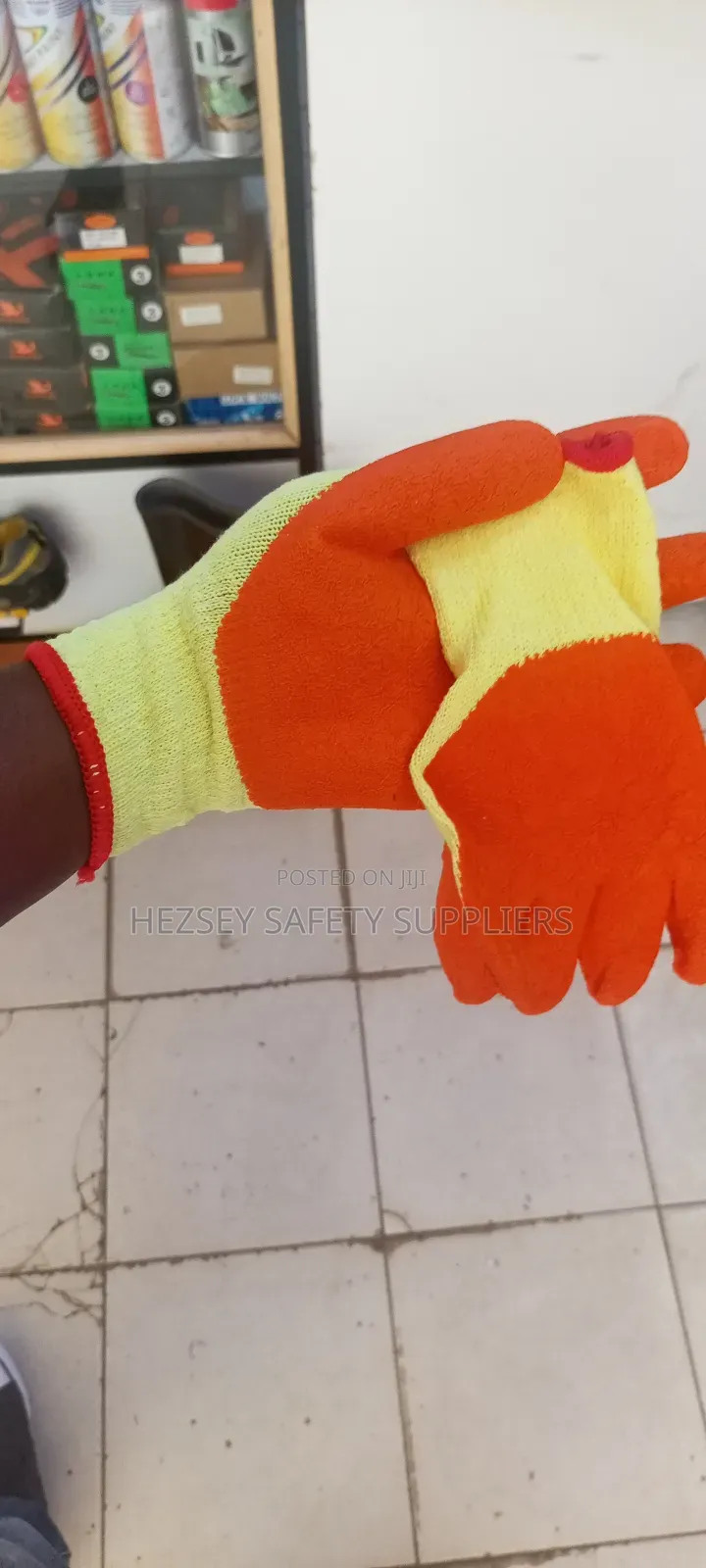 Diamond Grip Safety Gloves