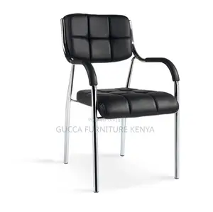 Mid Back Leather Catalina Visitor Office Chair