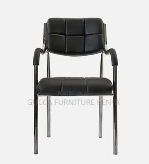 Mid Back Leather Catalina Visitor Office Chair