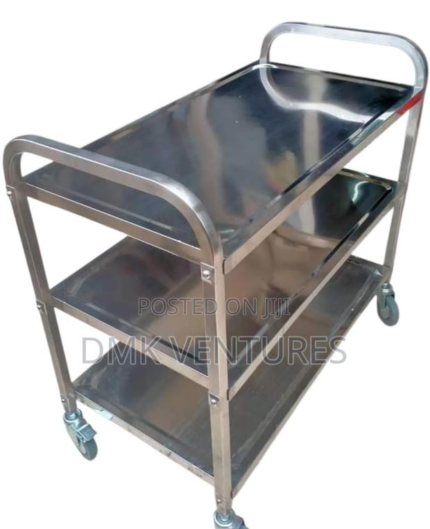 Surprising Modernized Hospital Multipurpose Trolley - main view