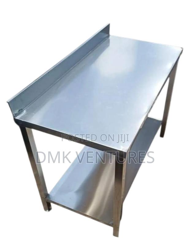 Surprising Modernized Heavy Gauge Stainless Working Table Top - main view