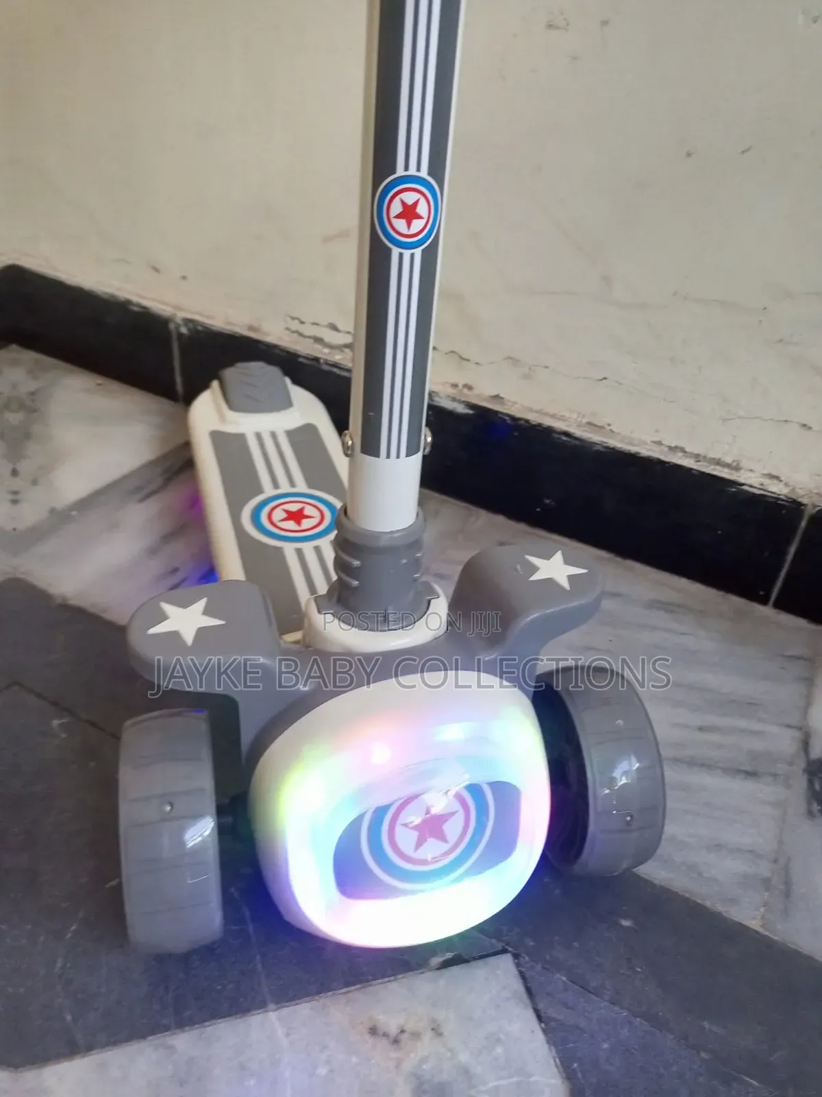 Safe 3-Wheel Kids Scooter | Led Wheels Music 2–6y