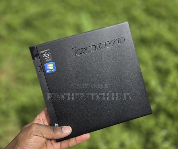 Desktop Computer Lenovo ThinkCentre M715 8GB Intel Core I3 SSD 128GB - thumbnail 3