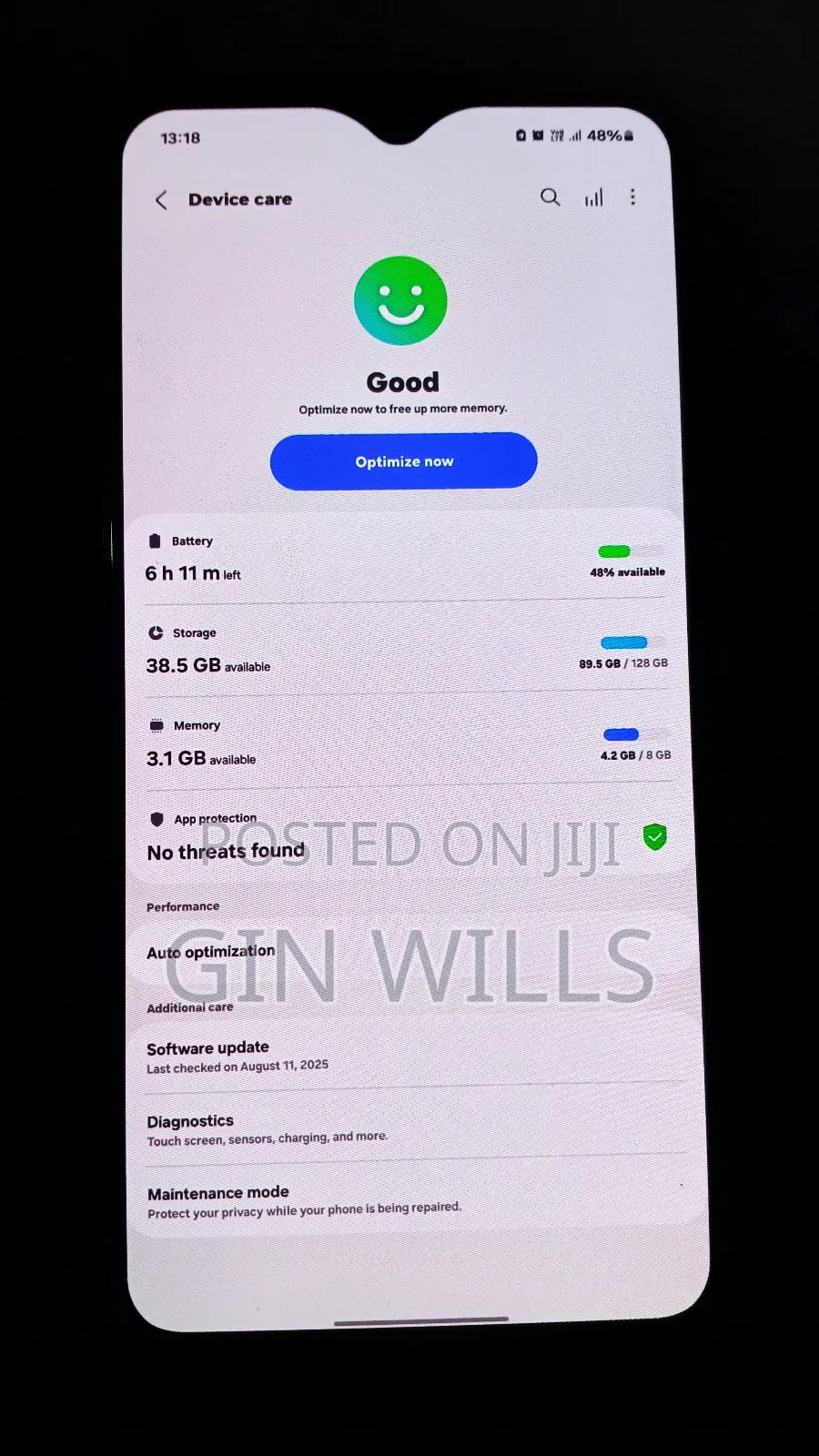 Samsung Galaxy A52 128 GB White