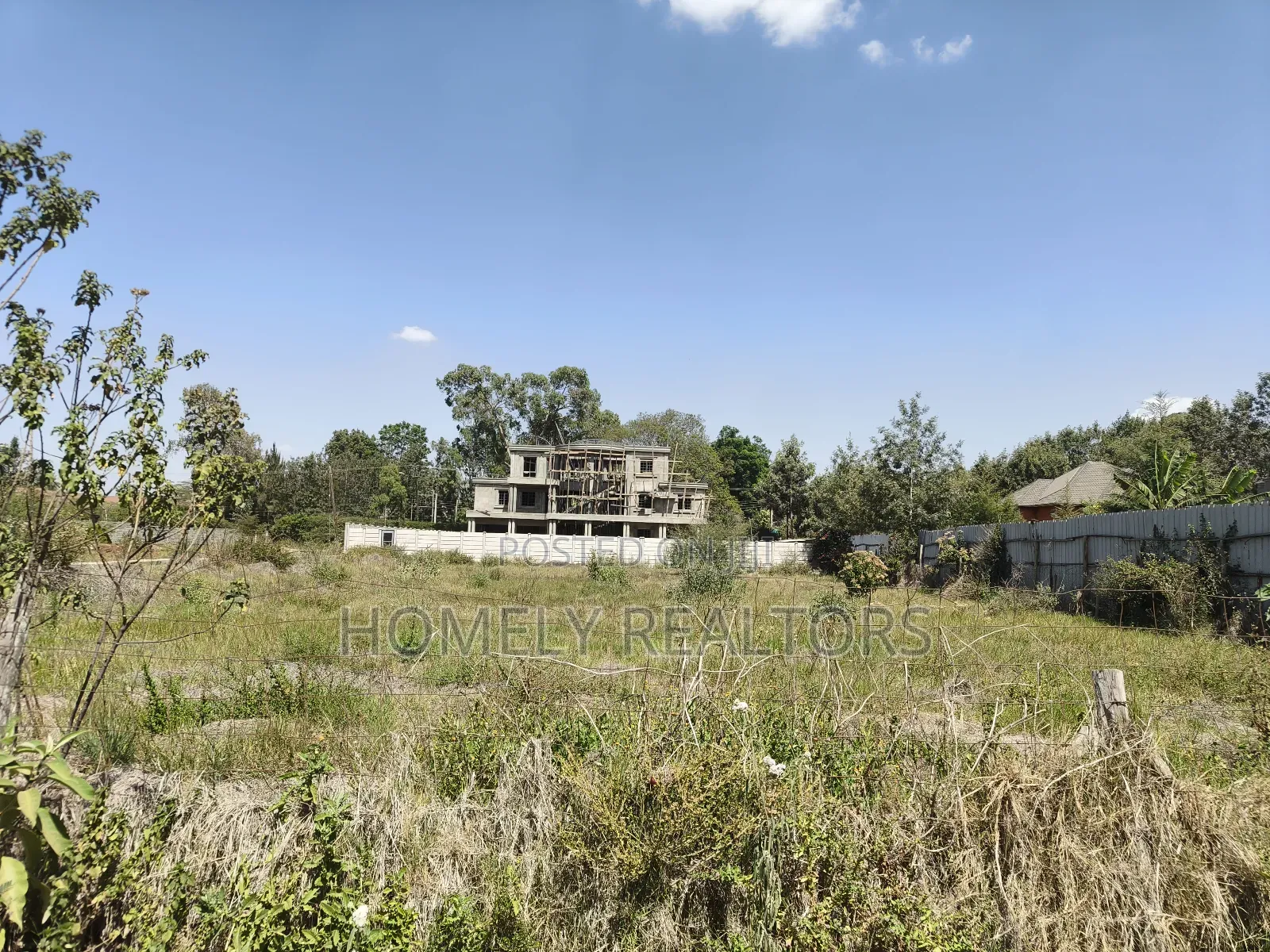 Half Acre Plot for Sale in Karen, Nairobi. In a Gated Court Setting