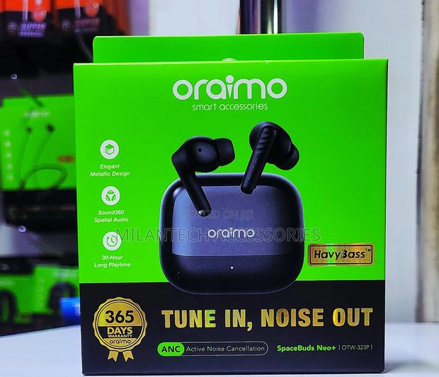 Oraimo Spacebuds Neo+ Anc Spatial Audio True Wireless Earphones