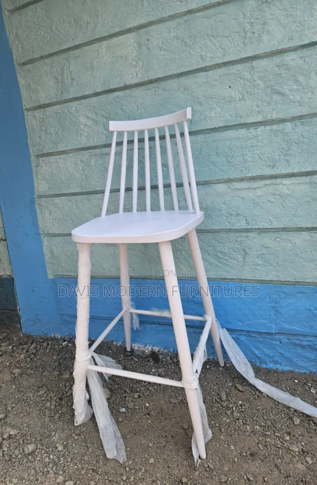 White Bar Stool
