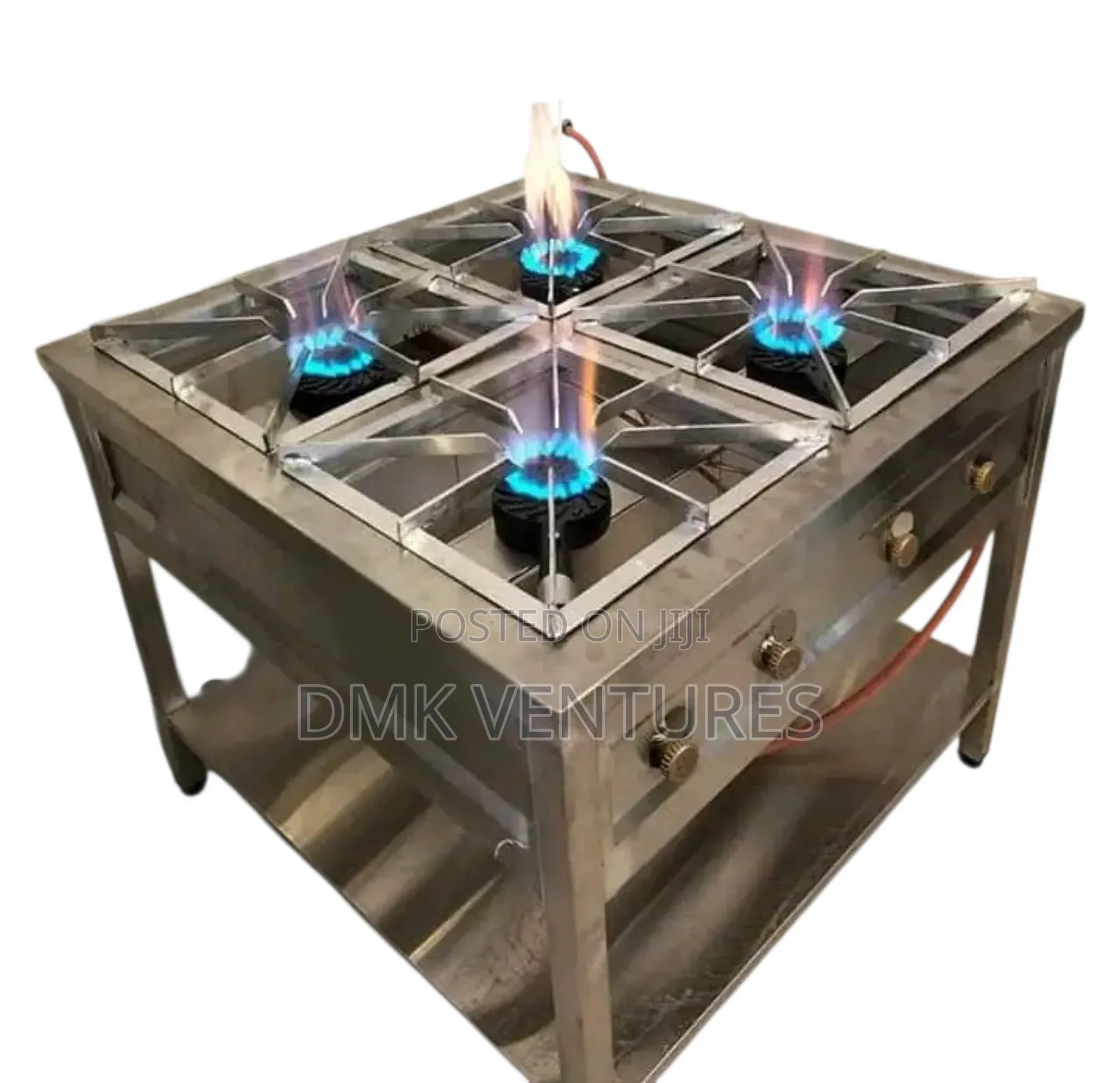 Surprising Modernized Stainless Four Burners Gas Cooker