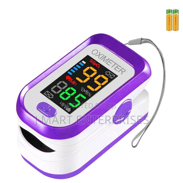 Pulse Oximetr, Oximeter With Aaa Battery Lanyard - main view