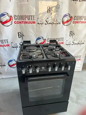 BJS Elite Black 60*60 3+1 With Electric Oven and Turbo Fan