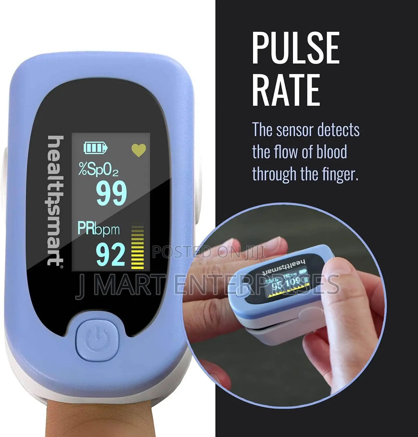 Healthsmart Deluxe Pulse Oximeter