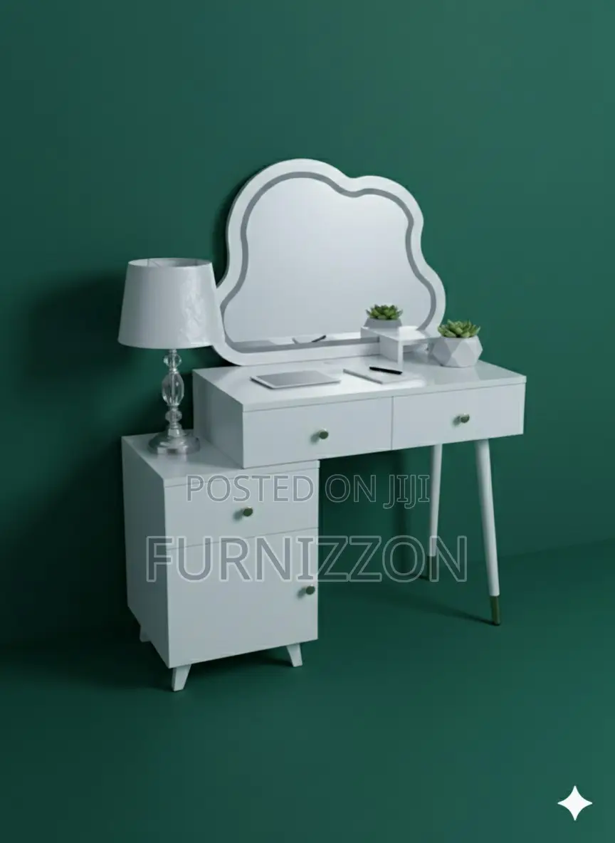 Elegant Dressing Table for Bedroom Beauty Preparation