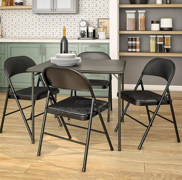 Office Chair; Metal Frame Durable Leather Pad Foldable Visitor's Chair - thumbnail 15