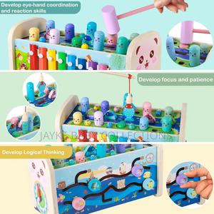 7in1 Montessori Hammer Bench | Fine Motor 1–4y - thumbnail 2
