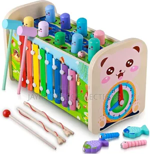 7in1 Montessori Hammer Bench | Fine Motor 1–4y