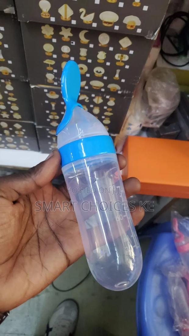 Silicone Squeeze Bottle Spoon/ Silicone Spoon Feeder