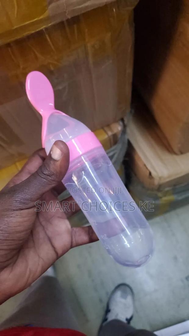 Silicone Squeeze Bottle Spoon/ Silicone Spoon Feeder - thumbnail 2