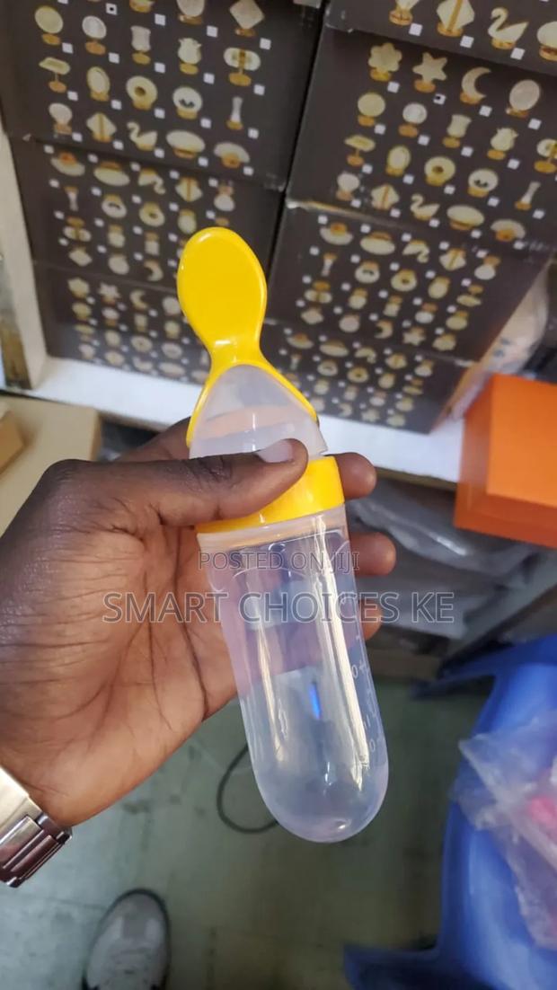 Silicone Squeeze Bottle Spoon/ Silicone Spoon Feeder - thumbnail 4