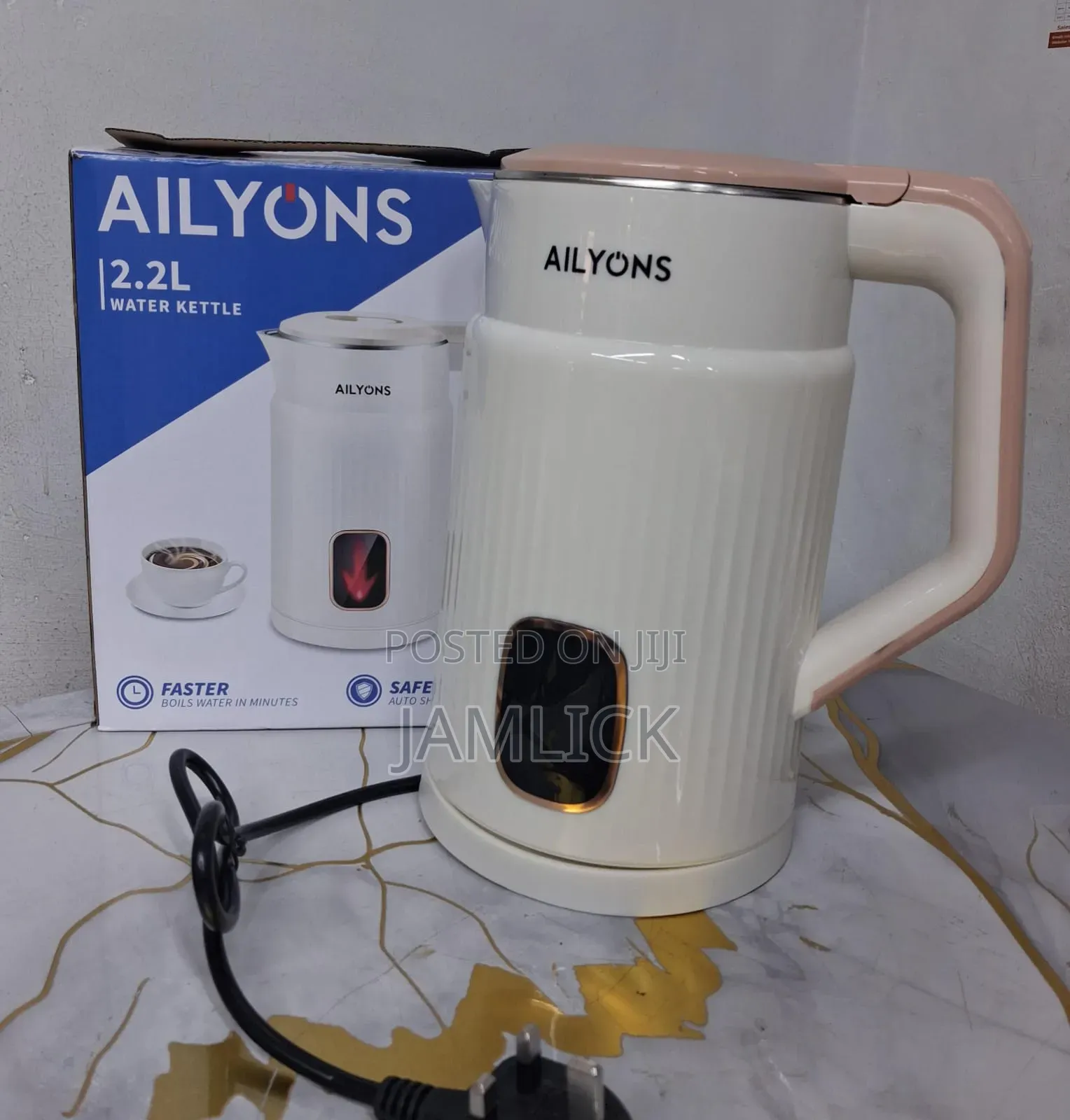 2.2l Ailyons Electric Kettle –Pt