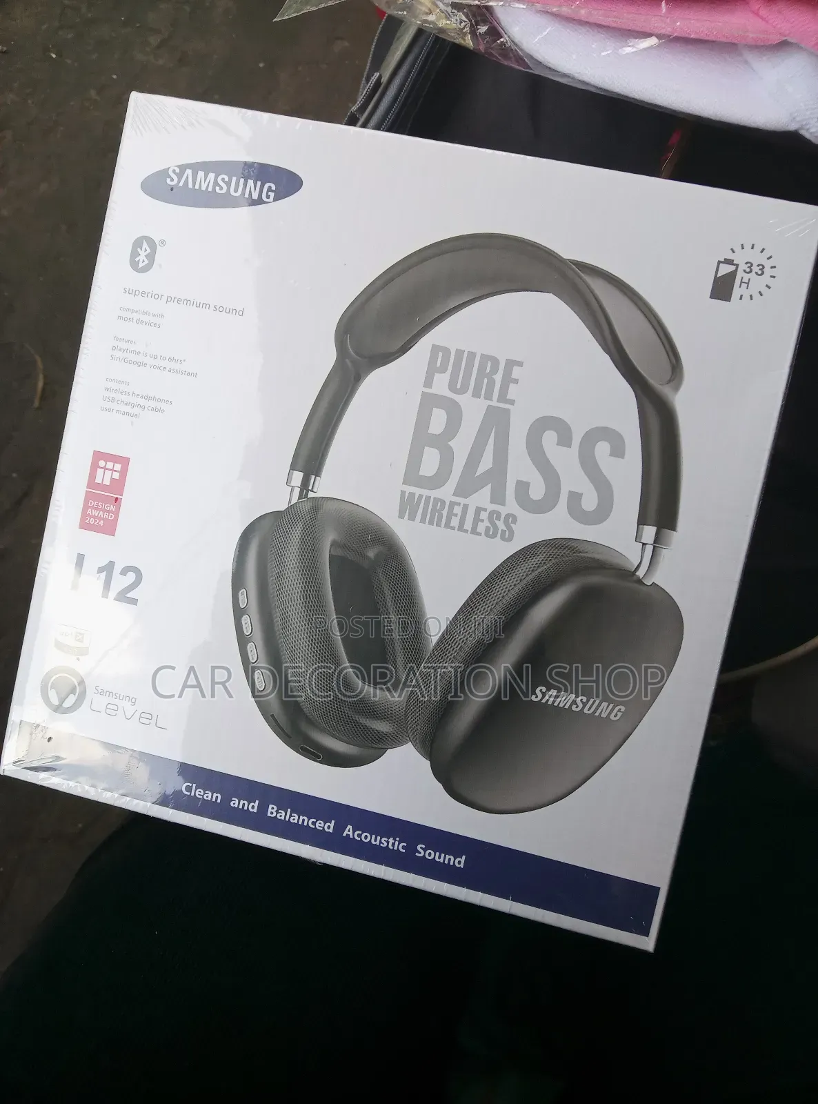 Samsung Wireless Rechargeable Headphones With Superior Premium Sound
