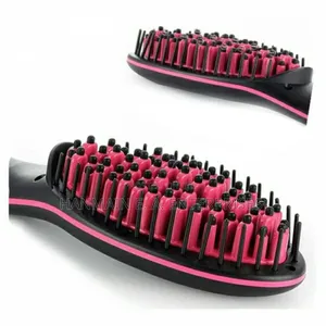 3d Ceramics Hair Brush Straightener