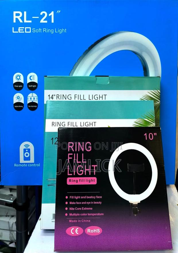 Ring Lights + Tripod Stand - Bs - main view