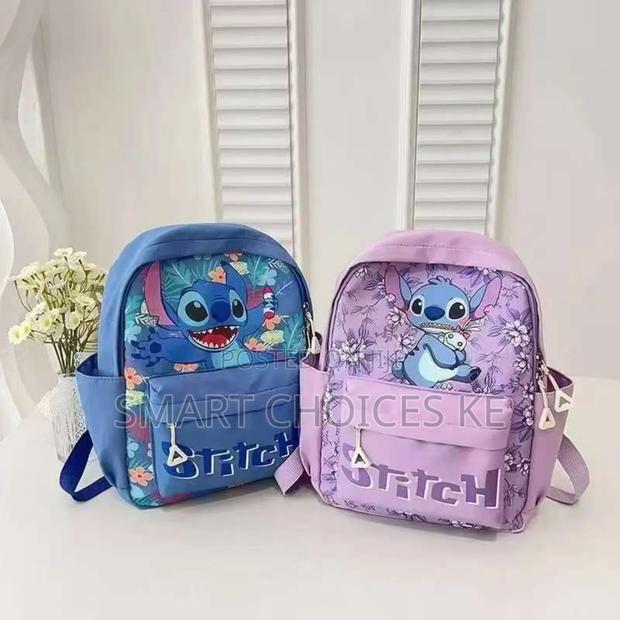 Disney Stitch Kindergarten School Bags