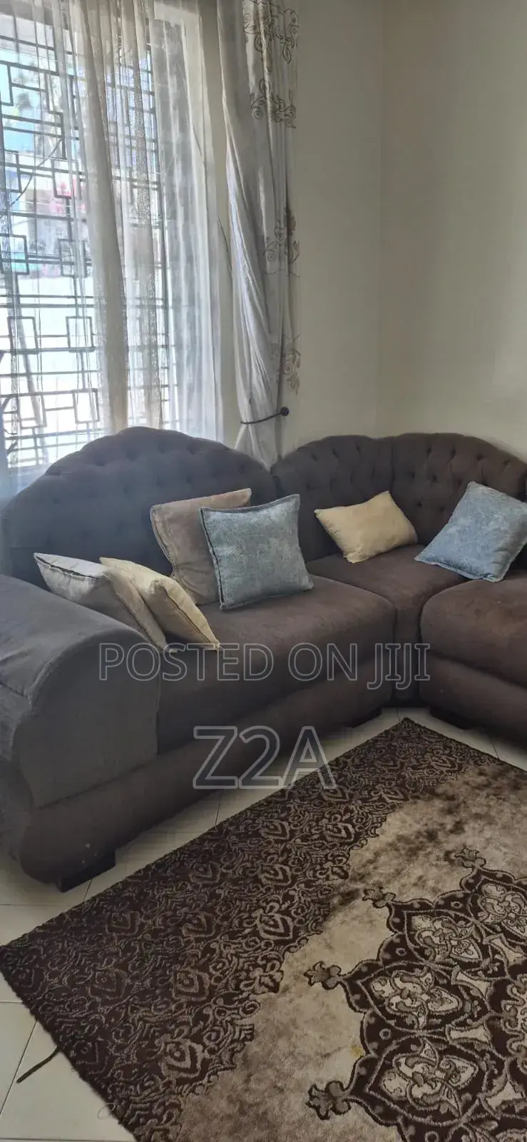 Cozy L‐Shaped Sofa — Perfect for Living Tv Rooms