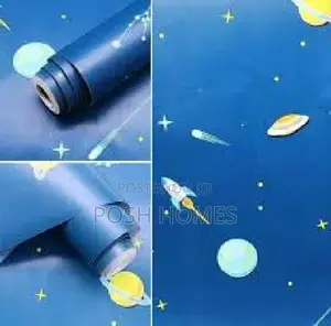 Prepositional Kids Room Self Adhesive Wallpapers